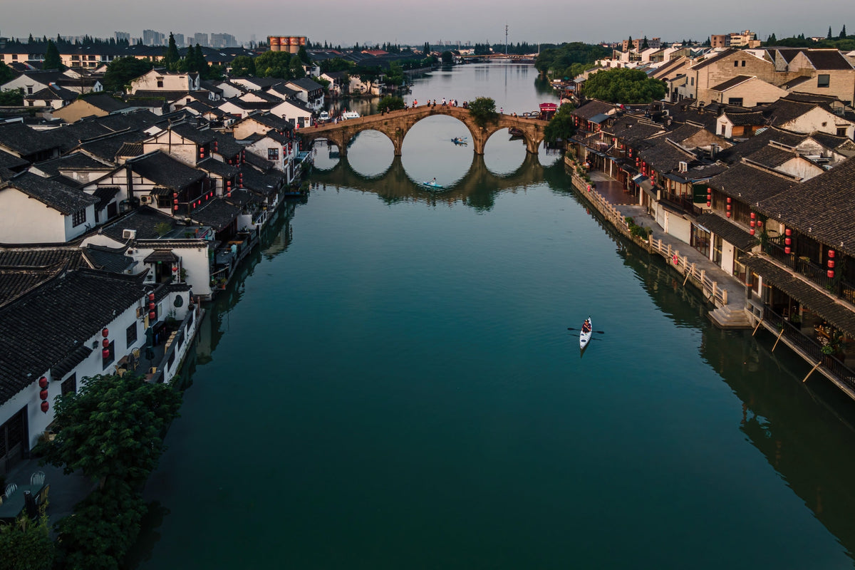 Private Car Tour of Shanghai Film Park & Zhujiajiao Ancient Town & The Bund, Shanghai