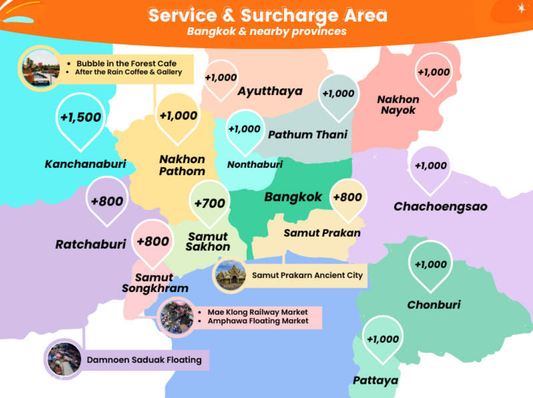 Bangkok · Hotel to Hotel · 6-Hour Half-Day Private Charter