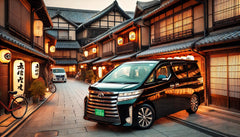 From Tokyo/Osaka/Kyoto Car Rental with Driver For 10 Hours