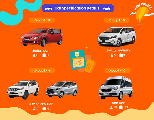 Nha Trang Car Rental With Driver (No Distance Limit)