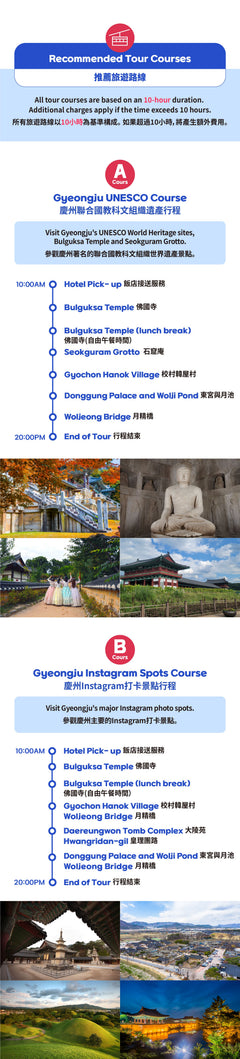 Departing from Busan: Private Car Charter to Gyeongju's Major Spots