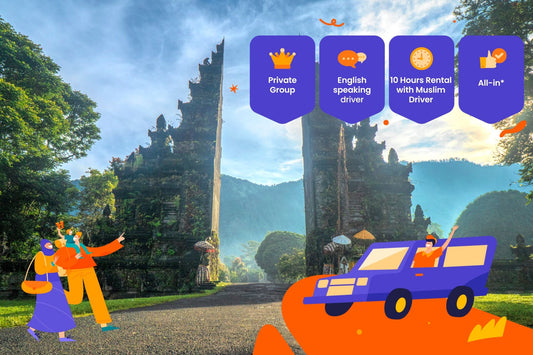 [Muslim Friendly] All - in Bali Private Car Charter