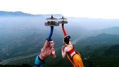 Chongqing Wulong - Jiulicheng 12 - hour private car charter 1 - 2 day tour