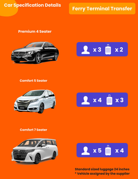 [Female - only driver] Singapore Car Rental with Driver by MyProGuide