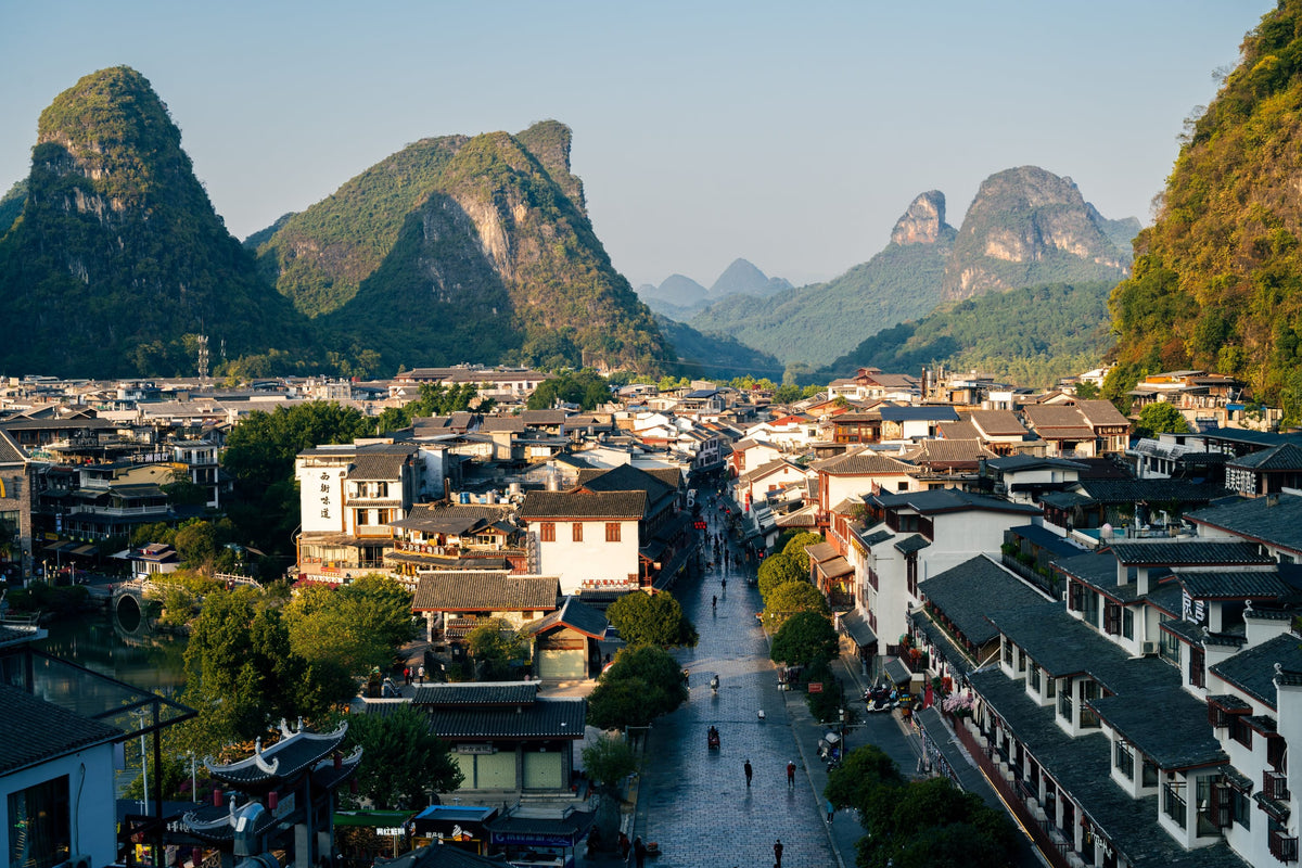 Chaoban Mountain Wharf & Xingping Ancient Town & Impression Liu Sanjie & West Street Private Car Day Tour