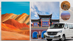Zhangye one - day tour with car charter (optional: Colorful Danxia - Mati Temple - Pingshan Lake Grand Canyon)