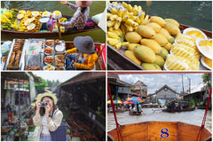 Private Car Charter Damnoen Saduak Floating Market, Maeklong Railway