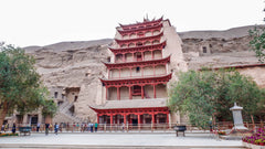 Chartered car tour Dunhuang one - day chartered car tour (optional Mogao Grottoes - Mingsha Mountain - Yumen Pass - Yardang Ghost City - Yulin Grottoes)