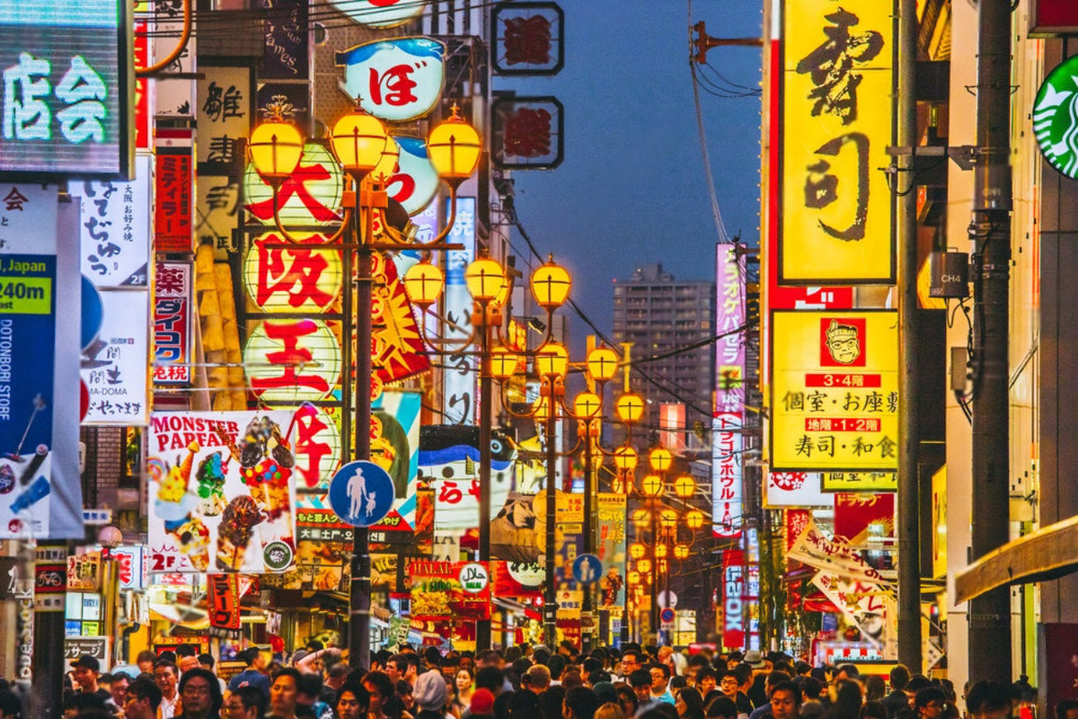 Osaka Famous Tourist Spots Charter Car 1 - Day Tour (Osaka Pick - up)