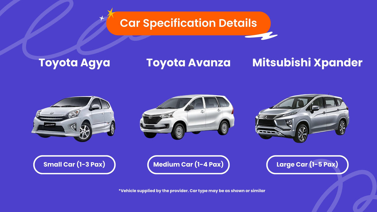 Bandung Private Car Rental with Driver