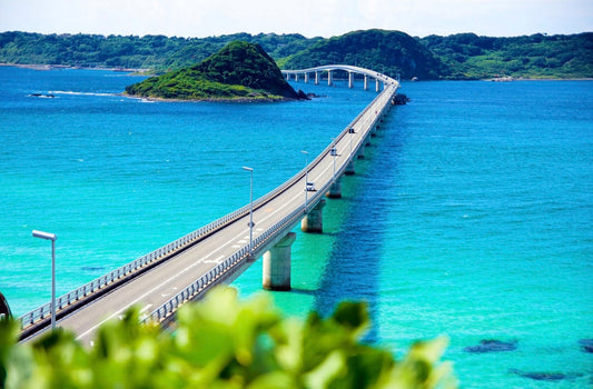 Yamaguchi chartered car day tour (customized itinerary) | Tsunoshima Bridge, Motonosumi Shrine, Senjojiki, Akiyoshidai - Akiyoshido Cave, Beppu Benten Pond, Karato Market, Kanmon Bridge, etc.