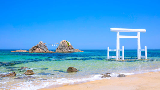 Kyushu Fukuoka Itoshima customized itinerary chartered car day trip - multi - day trip: Shiraito Falls, Sakurai Futamiura Couple Rocks, Sakurai Shrine, Dazaifu Tenmangu Shrine, Nanzoin Temple