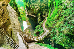 Chongqing Wulong - Jiulicheng 12 - hour private car charter 1 - 2 day tour