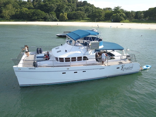 Kingdom Catamaran Charter by zenithyachtcharters in Singapore