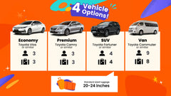 Bangkok and Khao Yai Car Rental with Driver