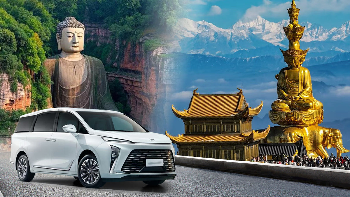 Chengdu Mount Emei - Leshan Giant Buddha private car one - day tour