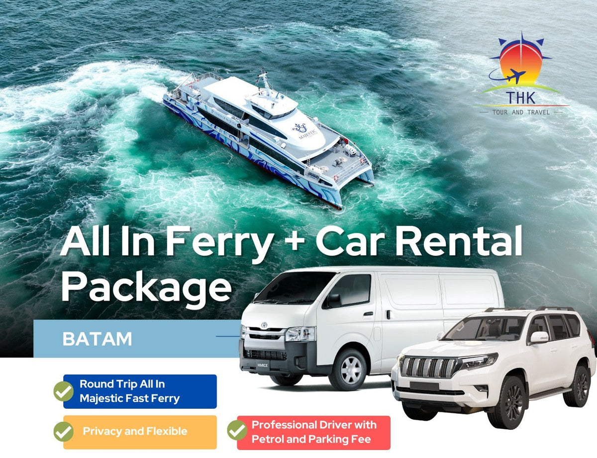 All - Inclusive Ferry + Car Rental Tour