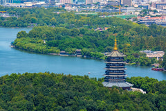 West Lake & Leifeng Pagoda & Qinghefang Private Car Charter Day Tour