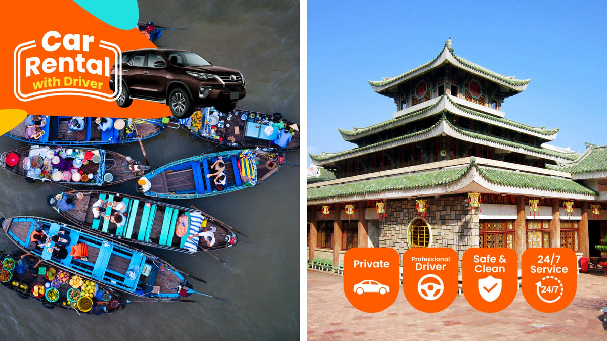 Can Tho Car Rental With Driver To Chau Doc