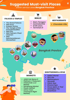 Bangkok Car Rental with Driver (100km distance limit) by TTD Global