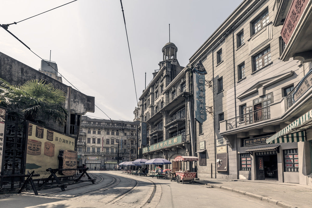 Private Car Tour of Shanghai Film Park & Zhujiajiao Ancient Town & The Bund, Shanghai