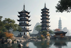 Lotus Pond Moonlight & Tiger Hill & Twin Pagodas Private Car Day Tour