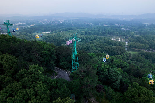 Mount Mo Cable Car & Yellow Crane Tower & Wuhan Museum & Hanjiang Road Pedestrian Street Private Car Day Tour