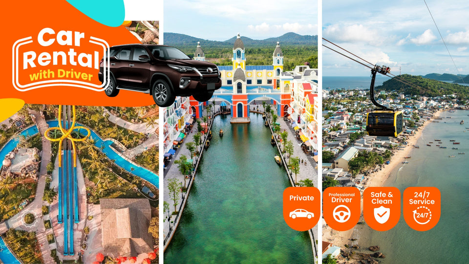 Phu Quoc Car Rental With Driver (No Distance Limit)