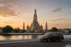 Bangkok private charter with Wat Arun and Chao Phraya River