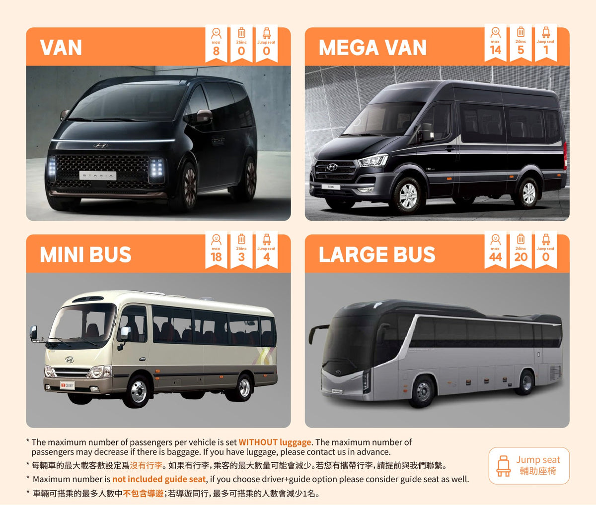 Busan Premium Car Charter to Busan - Gyeongju - Pohang - Daegu - Yeosu