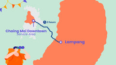 Chiang Mai and Lampang Car Rental with Driver by Smart En Plus