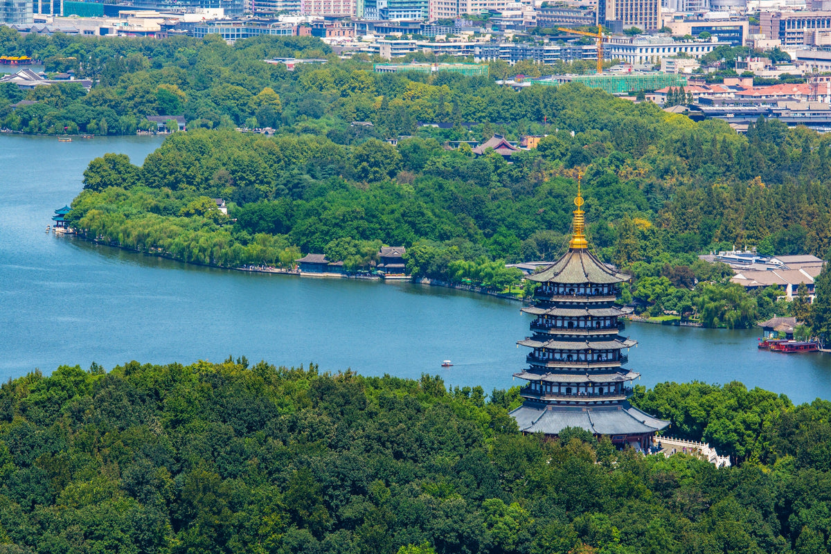West Lake & Leifeng Pagoda & Qinghefang Private Car Charter Day Tour