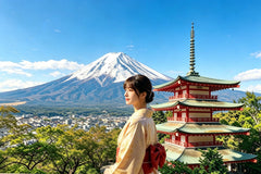 (Mount Fuji Popular Photo Spots Private Customized Charter) Mount Fuji Arakurayama Sengen Park & Hikawa Clock Shop & Lawson Convenience Store & Oshino Hakkai & Oishi Park Day Trip Hotel Pickup and Drop - off from Tokyo