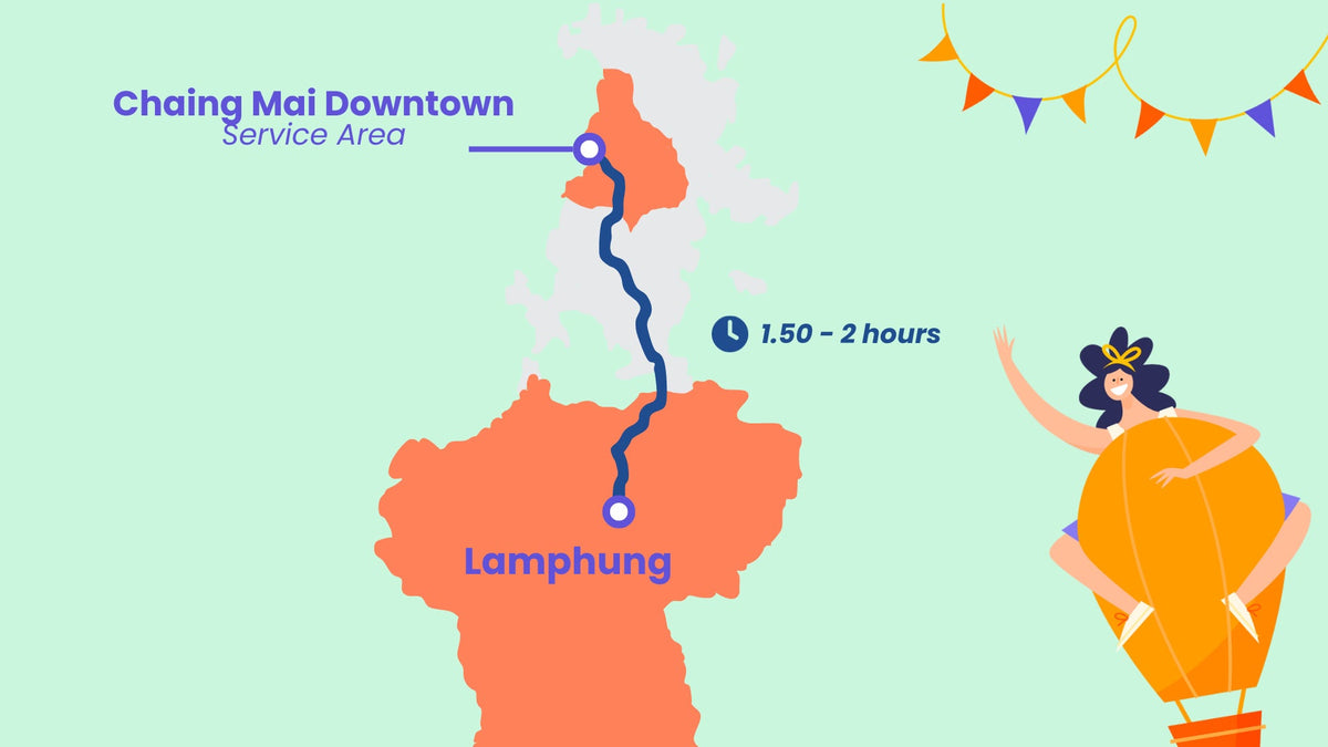 Chiang Mai and Lamphun Car Rental with Driver by Smart En Plus