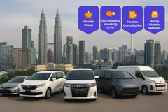 Hourly Car Charter Services in Kuala Lumpur, Klang Valley & KLIA