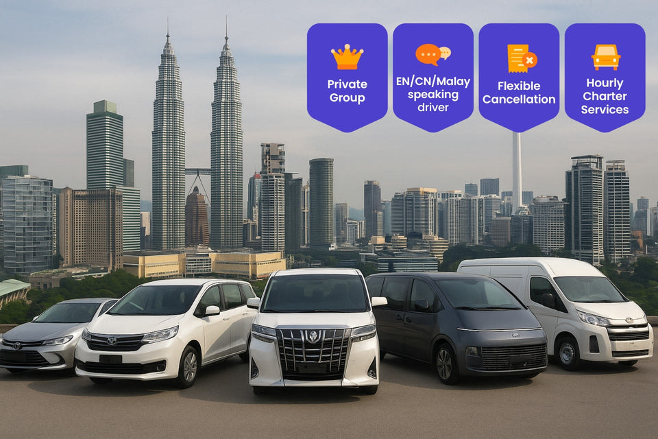 Hourly Car Charter Services in Kuala Lumpur, Klang Valley & KLIA