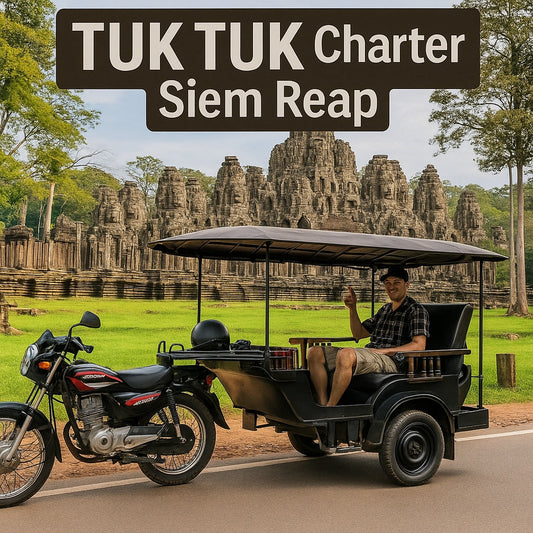 Private Tuk - Tuk Charter for Siem Reap