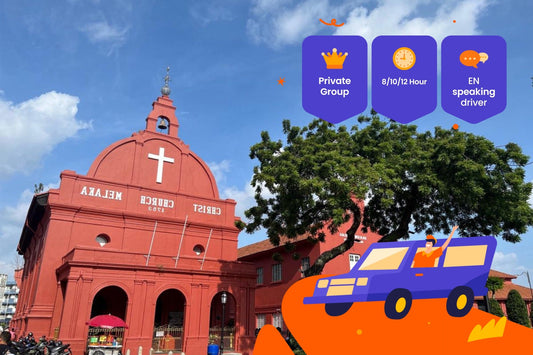 Malacca Car Rental with Driver to A'Famosa - Jonker Street - Red Square and more
