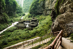 Chongqing Wulong - Jiulicheng 12 - hour private car charter 1 - 2 day tour